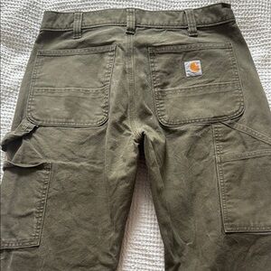 Carhartt Men's Olive Cargo Pants